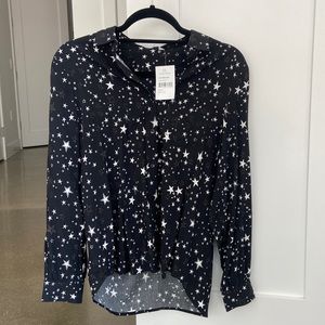 Rails button down blouse